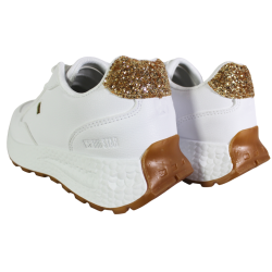 Sneakersy Damskie Big Star RR274490 Białe Lico