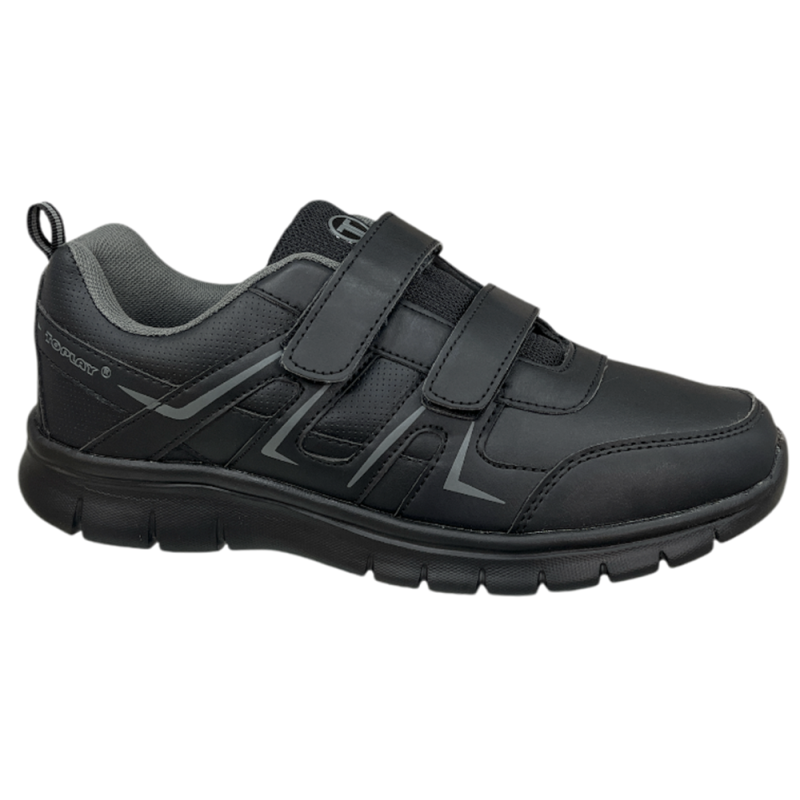 Sneakersy Męskie Toplay 6033-15 Czarne
