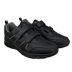 Sneakersy Męskie Toplay 6033-15 Czarne