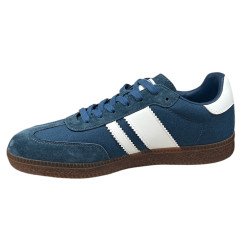 Sneakersy Męskie Everland GD-EV2404 R.41 Skóra Niebieski Zamsz