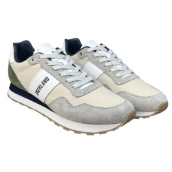 Sneakersy Męskie Everland GD-EV2403 Skóra Szary Zamsz