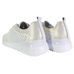 Sneakersy Damskie Artiker 56C1036 Skóra Białe Lico
