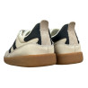 Sneakersy Męskie Everland EV-2407 Skóra Beż Zamsz