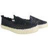 Espadryle Damskie Vinceza 13625 Czarne Ażurowe
