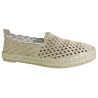 Espadryle Damskie Vinceza 13625 Beżowe Ażurowe