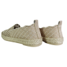 Espadryle Damskie Vinceza 13625 Beżowe Ażurowe