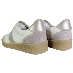 Sneakersy Damskie Filippo DP6799 Skóra Beż Lico