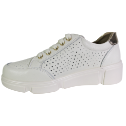 Sneakersy Damskie Filippo DP6702 Skóra Beż Lico