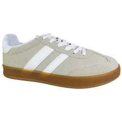 Sneakersy Damskie Haidra B500-3 Beż Zamsz