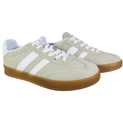 Sneakersy Damskie Haidra B500-3 Beż Zamsz