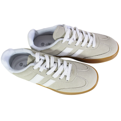 Sneakersy Damskie Haidra B500-3 Beż Zamsz