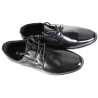 VGY MAX L514-1 buty młodzieżowe eleganckie czarne półbuty