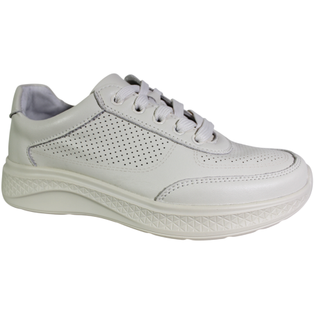 Sneakersy Damskie Goodin WN-4704 Skóra Beż Lico