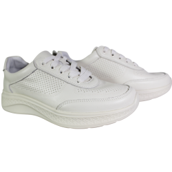 Sneakersy Damskie Goodin WN-4704 Skóra Beż Lico