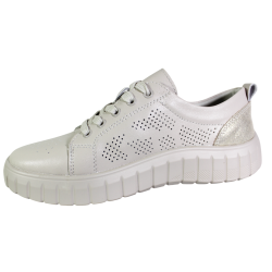 Sneakersy Damskie Ladies Style OC-135-LT03 Skóra Beż Lico