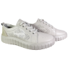 Sneakersy Damskie Ladies Style OC-135-LT03 Skóra Beż Lico