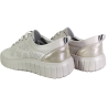 Sneakersy Damskie Ladies Style OC-135-LT03 Skóra Beż Lico