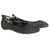Baleriny Damskie Goodin GD-DO-180 Czarne Plecionka