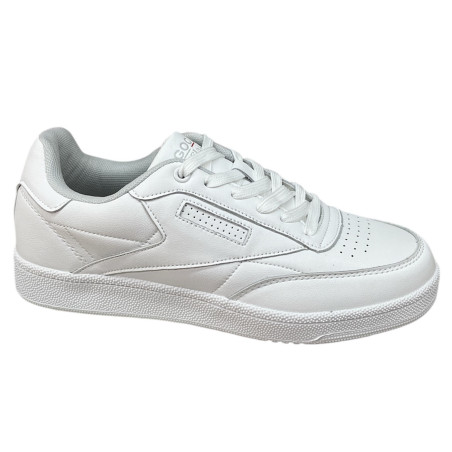 Sneakersy Półbuty Damskie GOODIN WN-4702 Skóra Białe Lico