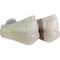 Mokasyny Damskie Filippo DP6827 Skóra Beż Lico