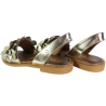 Sandały Damskie Lemar 40425 Skóra Złote Lico