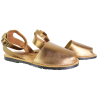 Sandały Damskie Verano 2201-E Skóra Bronce Lico