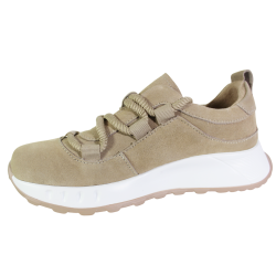 Sneakersy Damskie T.Sokolski W25-212 Skóra Beżowy Zamsz