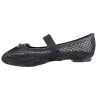 Balerinki Damskie Goodin GD-DO-178 Czarne Koronka