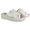 Klapki Damskie Vinceza 41477 Skóra Beżowe Lico