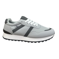 Sneakersy Męskie Prety 54051-2 Szare