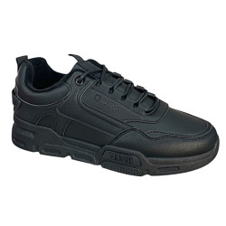 Sneakersy Półbuty Męskie Big Star OO174584 Czarne Lico