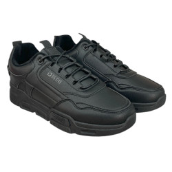 Sneakersy Półbuty Męskie Big Star OO174584 Czarne Lico