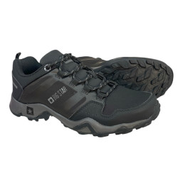 Sneakersy Półbuty Męskie Big Star GG174269 Czarne Lico Trekkingowe