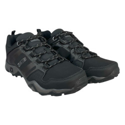 Sneakersy Półbuty Męskie Big Star GG174269 Czarne Lico Trekkingowe