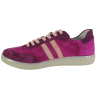 Sneakersy Damskie Kampa N1068 Skóra Różowe Zamsz
