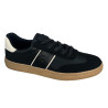 Sneakersy Półbuty Męskie Big Star SS174077  Czarne Lico/Zamsz