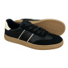 Sneakersy Półbuty Męskie Big Star SS174077  Czarne Lico/Zamsz