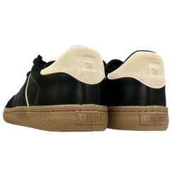 Sneakersy Półbuty Męskie Big Star SS174077  Czarne Lico/Zamsz