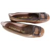 Czółenka Damskie Hispanitas HI254318 Skóra Brązowe Lico