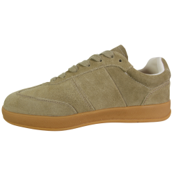 Sneakersy Damskie Big Star SS274675 Skóra Beżowe Zamszowe