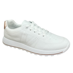 Półbuty Sneakersy Damskie Vinceza 34700 Białe Lico