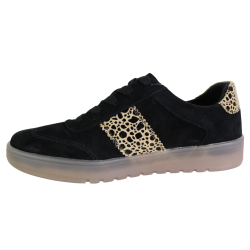 Sneakersy Damskie Filippo DP6770 Skóra Czarne Zamszowe