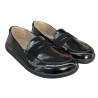 Półbuty Damskie Helios 433 Barefoot Skóra Czarny Lakier
