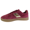 Sneakersy Damskie Vinceza 14029 Skóra Bordowe Zamszowe