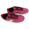 Sneakersy Damskie Vinceza 14029 Skóra Bordowe Zamszowe