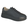 Półbuty Sneakersy Damskie GOODIN GD-FT-116  Skóra Czarne Lico