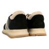 Półbuty Sneakersy Damskie GOODIN GD-LX1080G Skóra Czarny Zamsz
