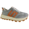 Sneakersy Damskie Filippo DP6743 Skóra Szare Zamszowe