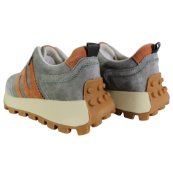 Sneakersy Damskie Filippo DP6743 Skóra Szare Zamszowe