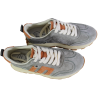 Sneakersy Damskie Filippo DP6743 Skóra Szare Zamszowe